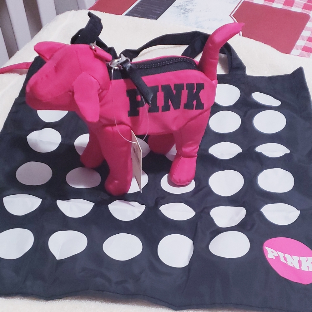 PINK VICTORIA SECRET SMALL DOG